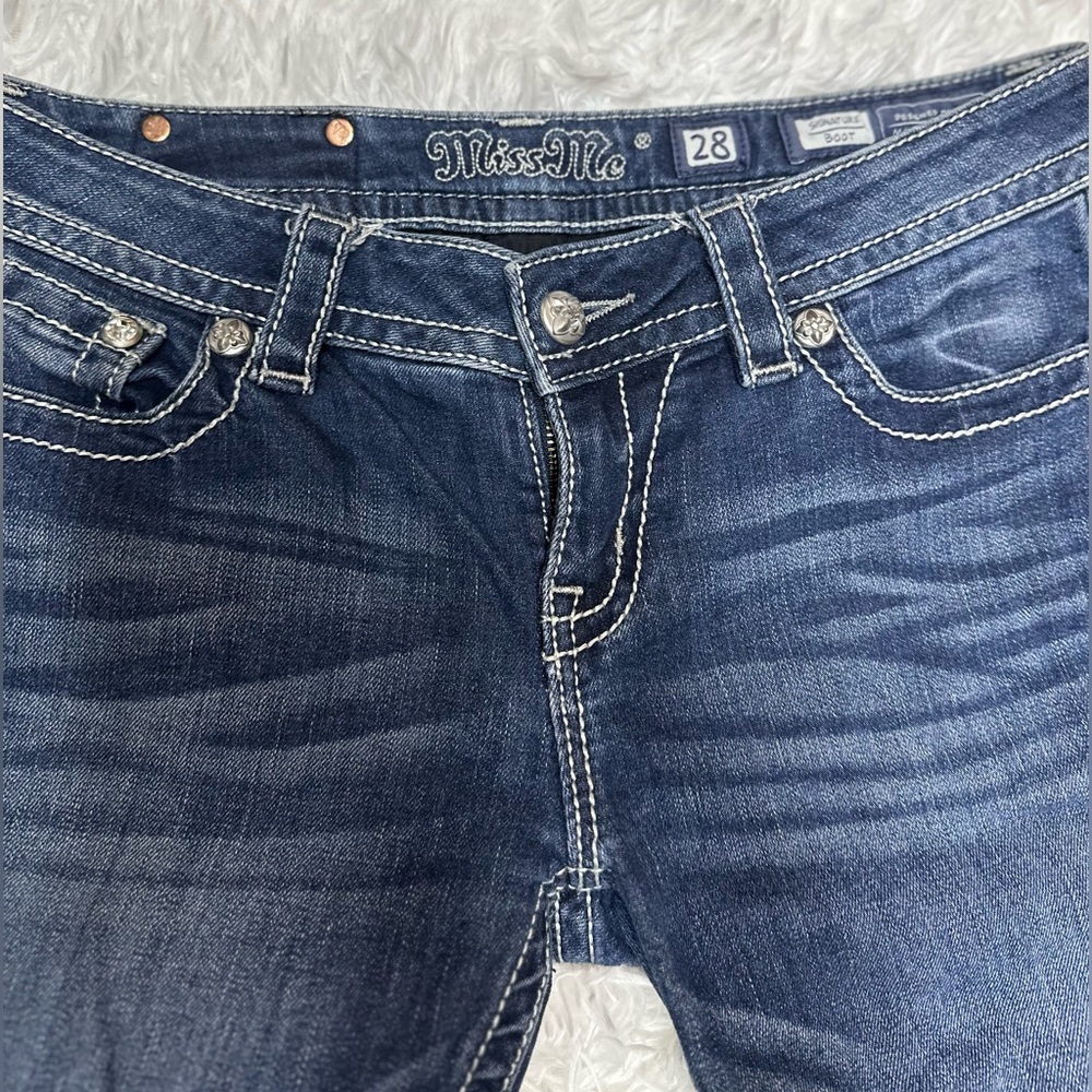 Miss Me Boot Cut Jeans - Picture 3 of 5